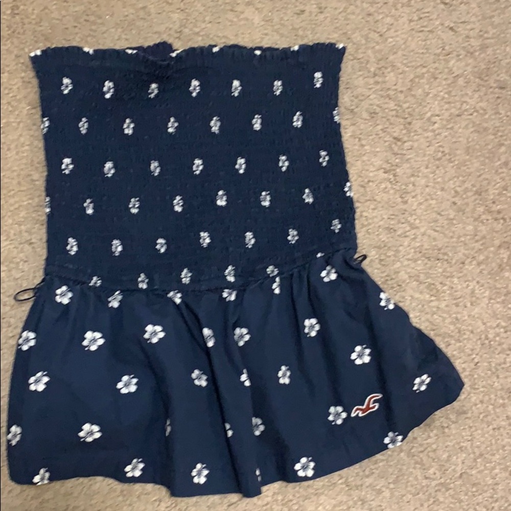 Strapless top